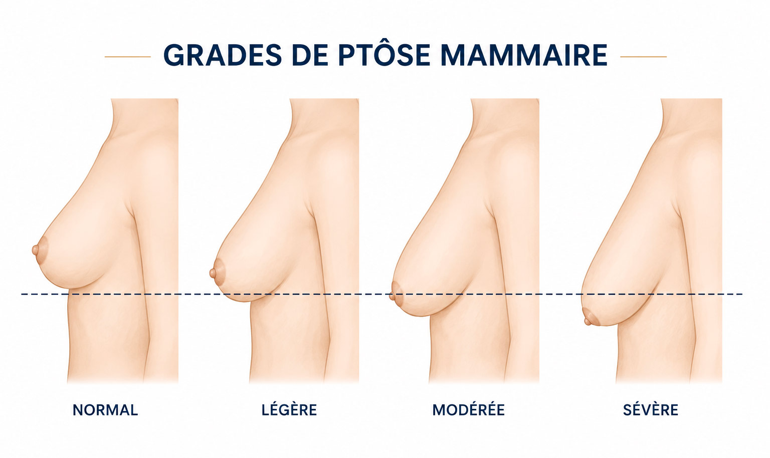 grade-ptose-mammaire Grades de Ptose mammaire